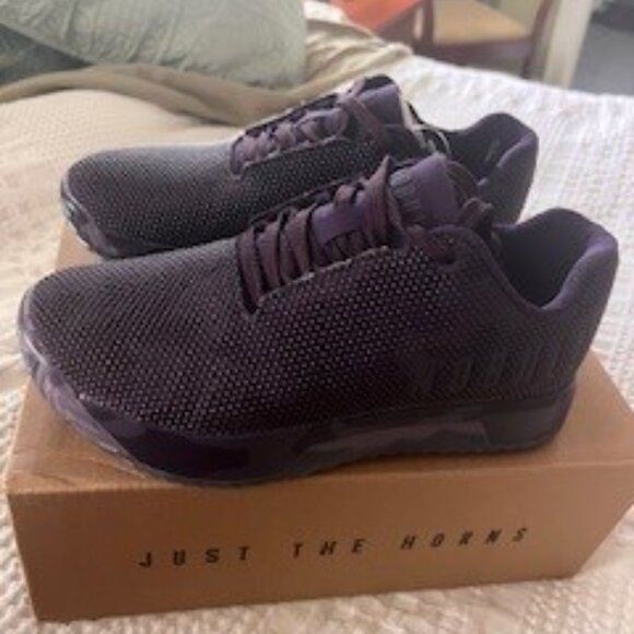 💜 NOBULL SuperFabric Trainer Plus Sneakers Size 7 Women  NOBULl Women\'s Camo Trainer+ - Dark Purple Camo / 7